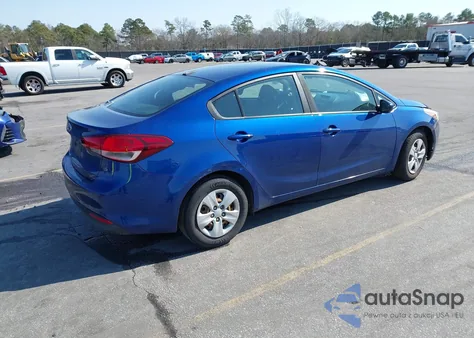 2018 Kia Forte Lx from USA, damaged, VIN 3KPFK4A76JE258653